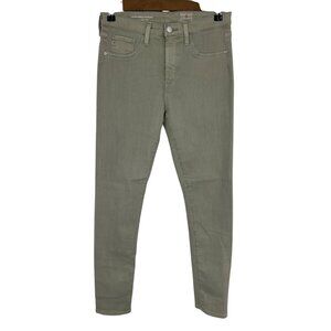 AG Adriano Goldschmied Farrah Ankle Seamless High-Rise Skinny Jeans Size 27R